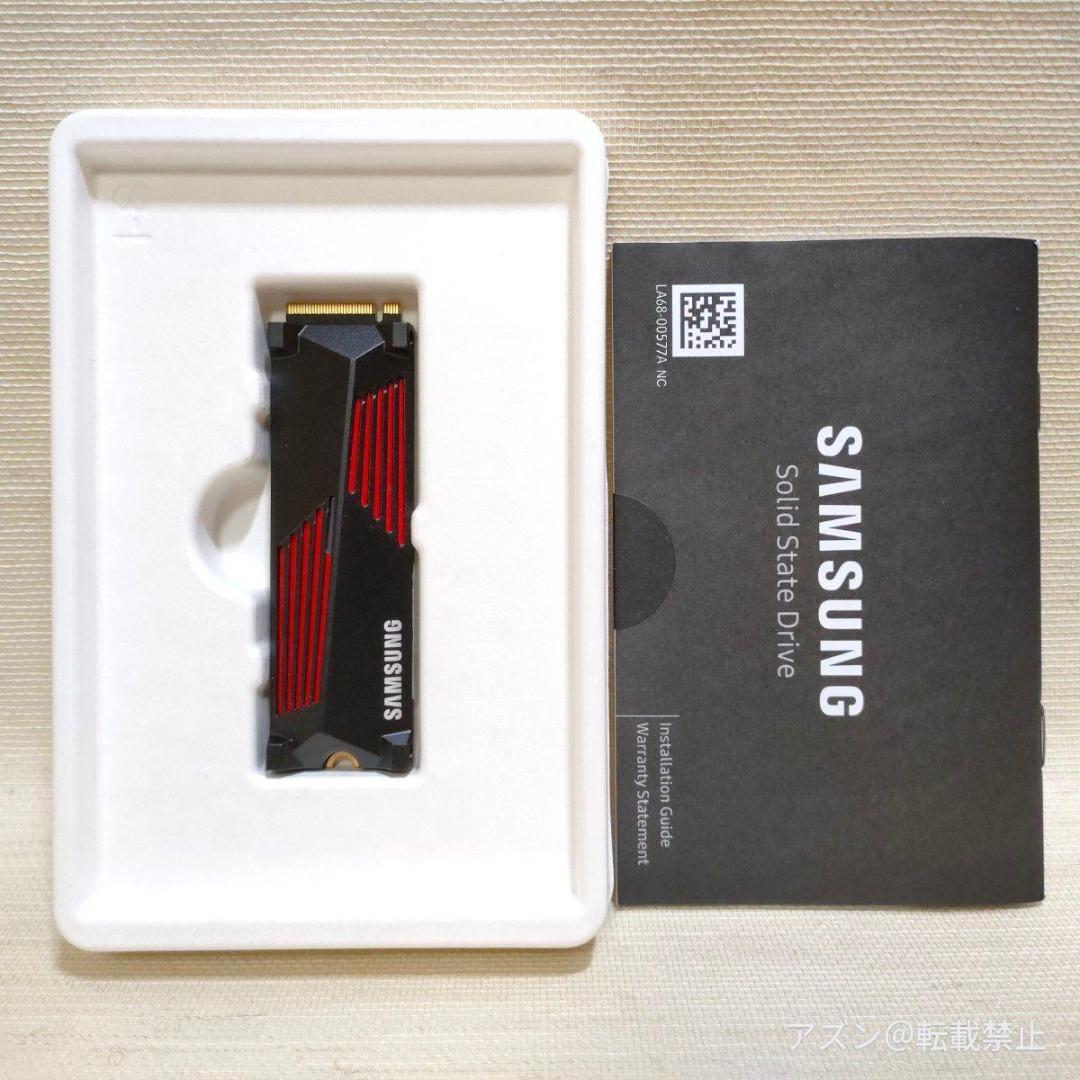 Samsung 990 PRO ヒートシンクモデル 2TB