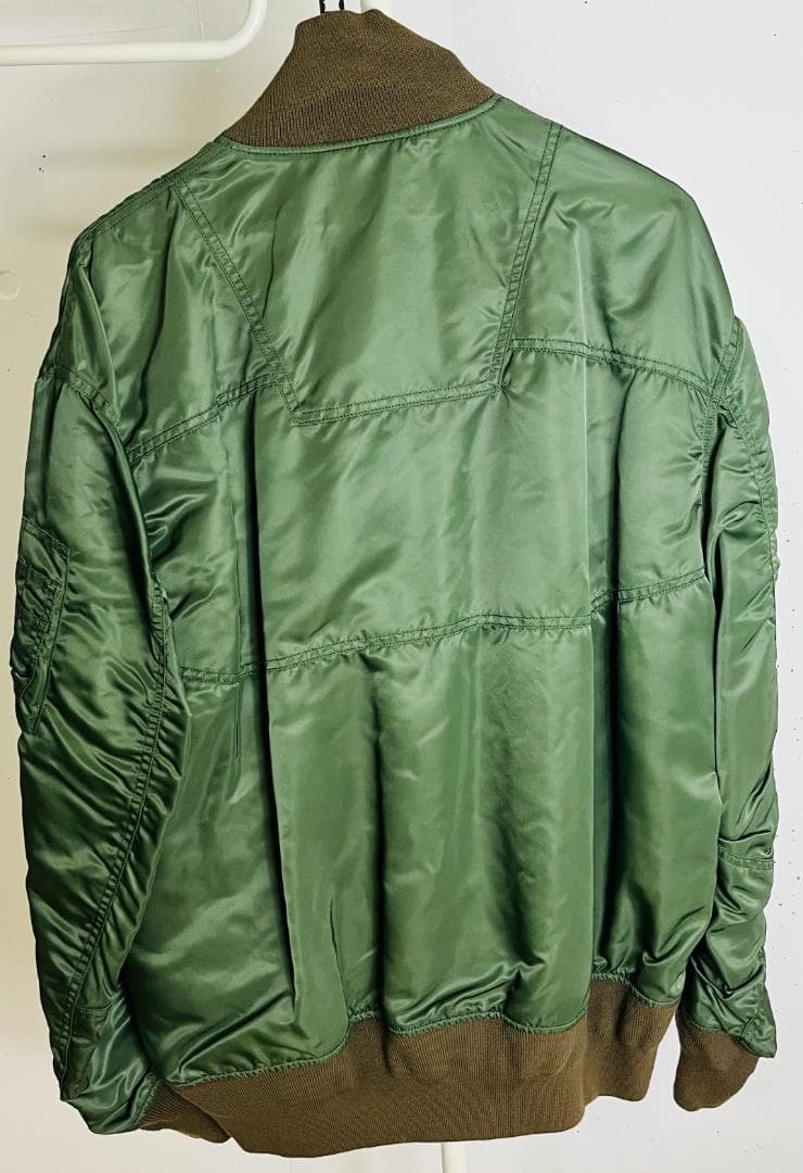 sacai MA-1 ナイロンジャケット カーキ 2 美品