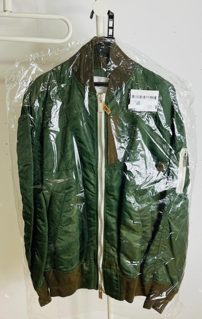 sacai MA-1 ナイロンジャケット カーキ 2 美品
