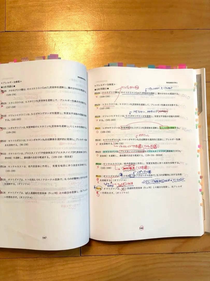 【書き込みあり！】薬ゼミ/弱点克服問題集(白問)第110回薬剤師国家試験/14冊