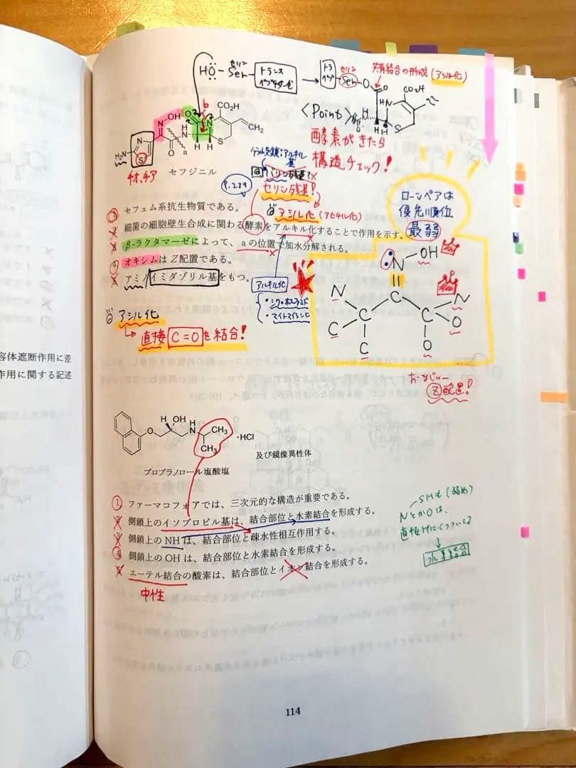 【書き込みあり！】薬ゼミ/弱点克服問題集(白問)第110回薬剤師国家試験/14冊