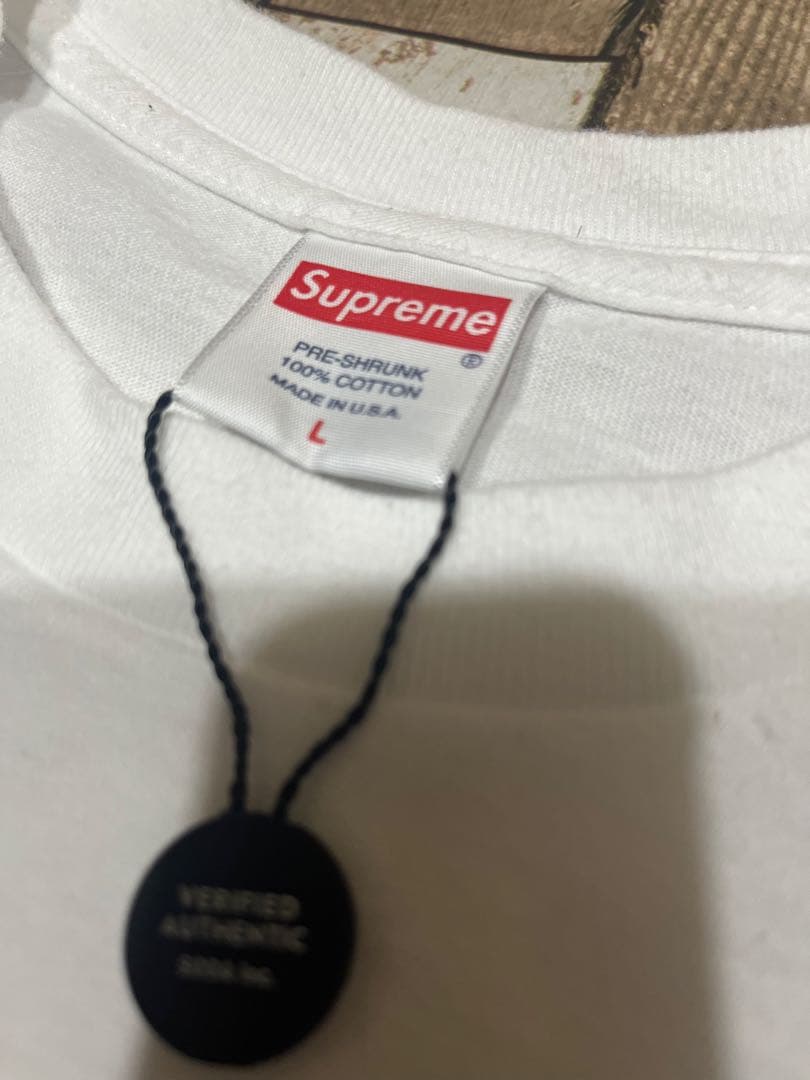 【希少レア！】美品 Supreme BOXクロスロゴ カットソー L