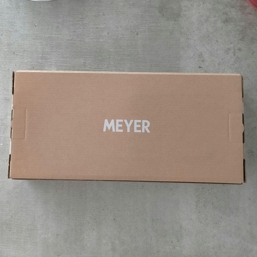 MEYER マイヤー ホワイトスチール 18cm 蓋付エッグパン