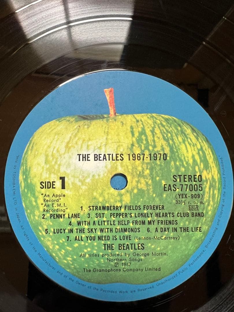 The Beatles 青盤1967-1970洋楽レコードEAS-77005