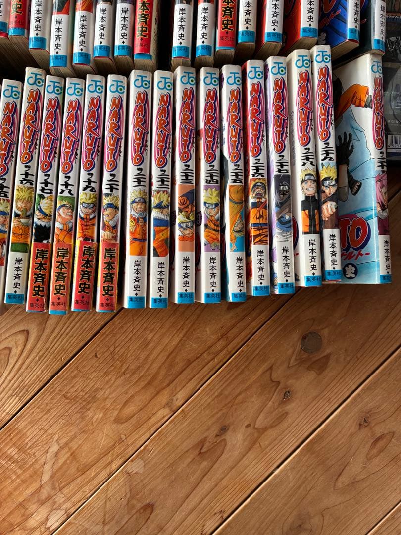NARUTO ナルト 1〜71巻セット（最終72巻欠品）※ヤケ・シール等あり