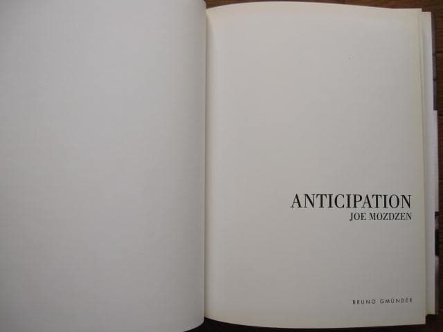 Anticipation　Joe Mozdzen