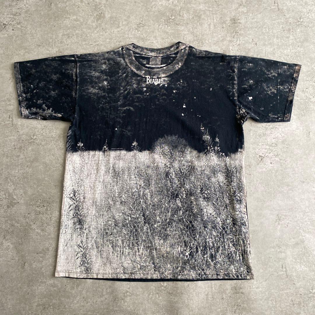 90s THE BEATLES ビートルズ プロモ Tシャツ 総柄 USA製