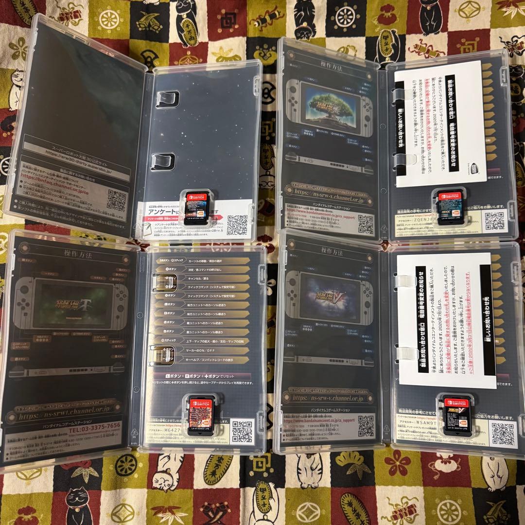 スーパーロボット大戦30/X/T/V 4本セット