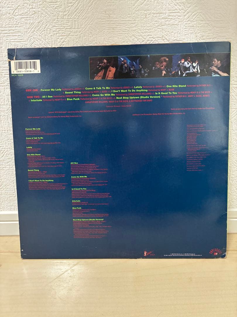Uptown MTV Unplugged レコード