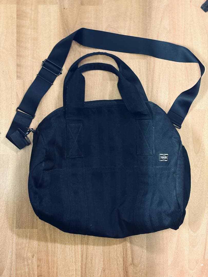 PORTER ボストン ダッフル バッグ ブラック 10周年タグ