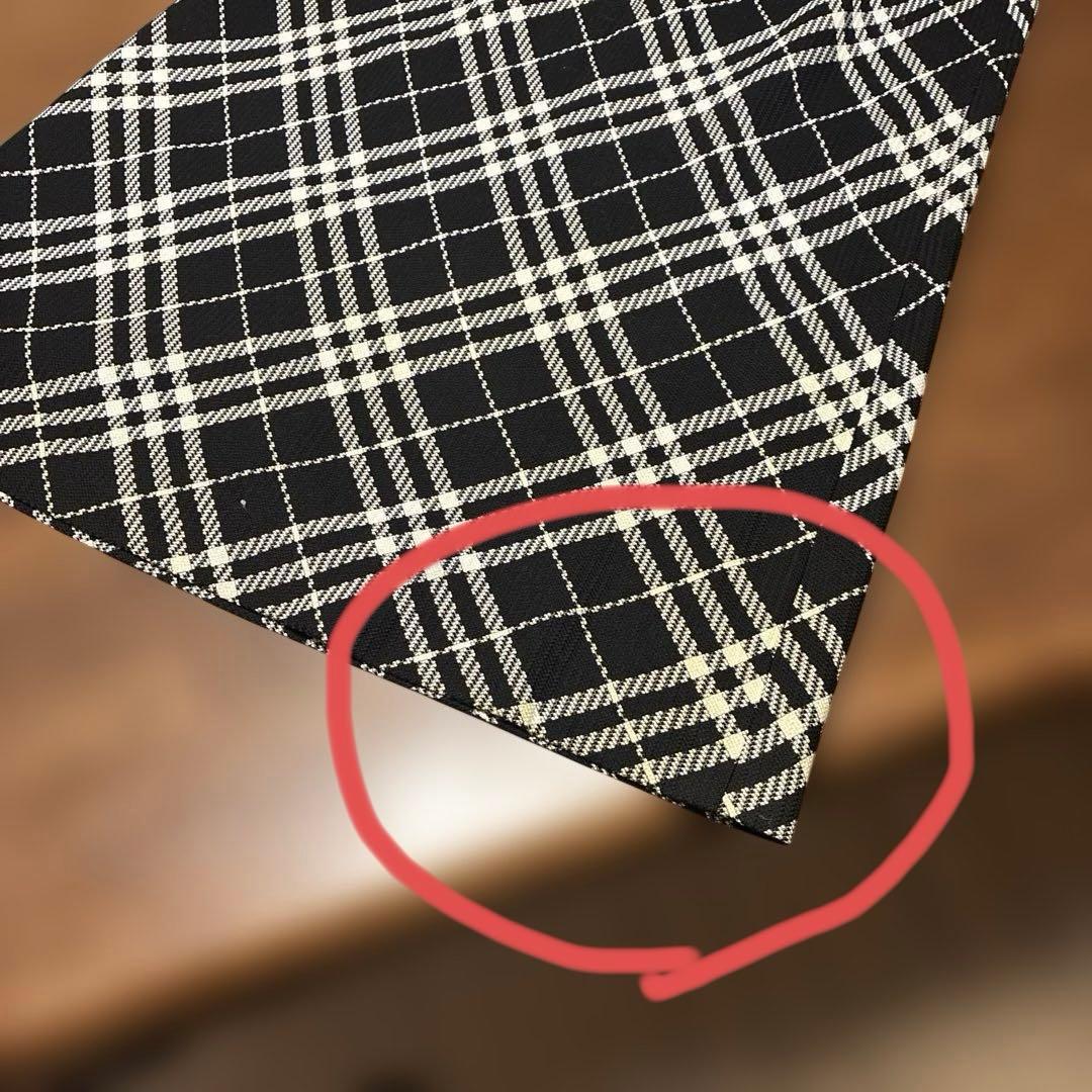【難あり】BURBERRY LONDON ノバチェック ロングスカート 15号