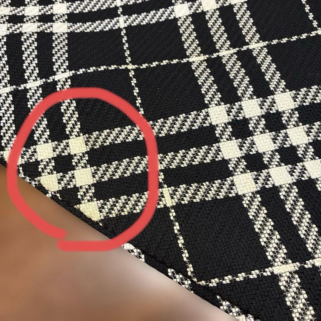 【難あり】BURBERRY LONDON ノバチェック ロングスカート 15号