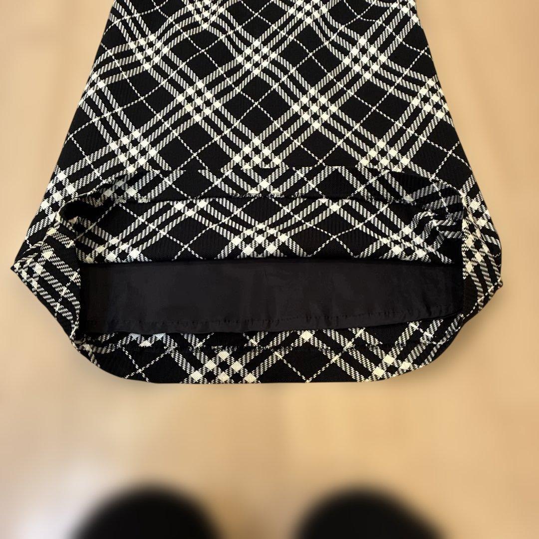 【難あり】BURBERRY LONDON ノバチェック ロングスカート 15号