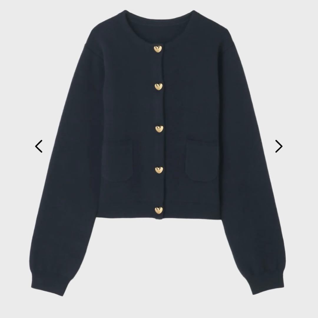 トップス THE TOE 26SS Semperoper Heart Cardigan
