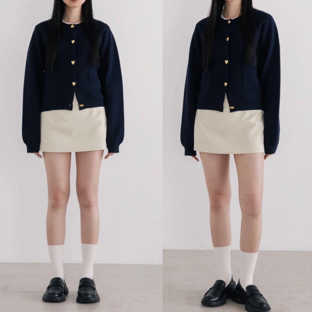 トップス THE TOE 26SS Semperoper Heart Cardigan
