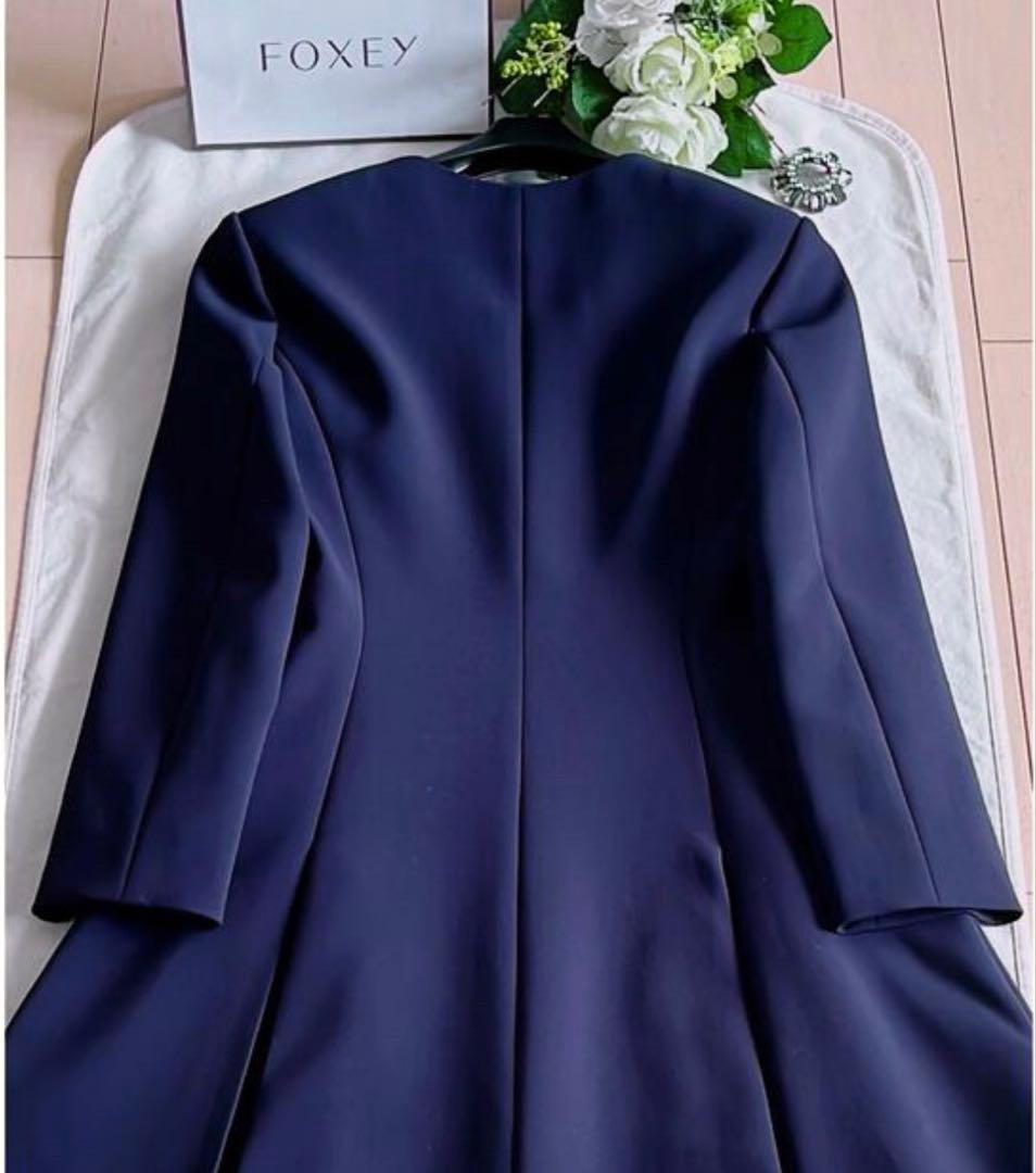 FOXEY DM掲載フロントプリーツフィットジャケット40新品同様　Rene