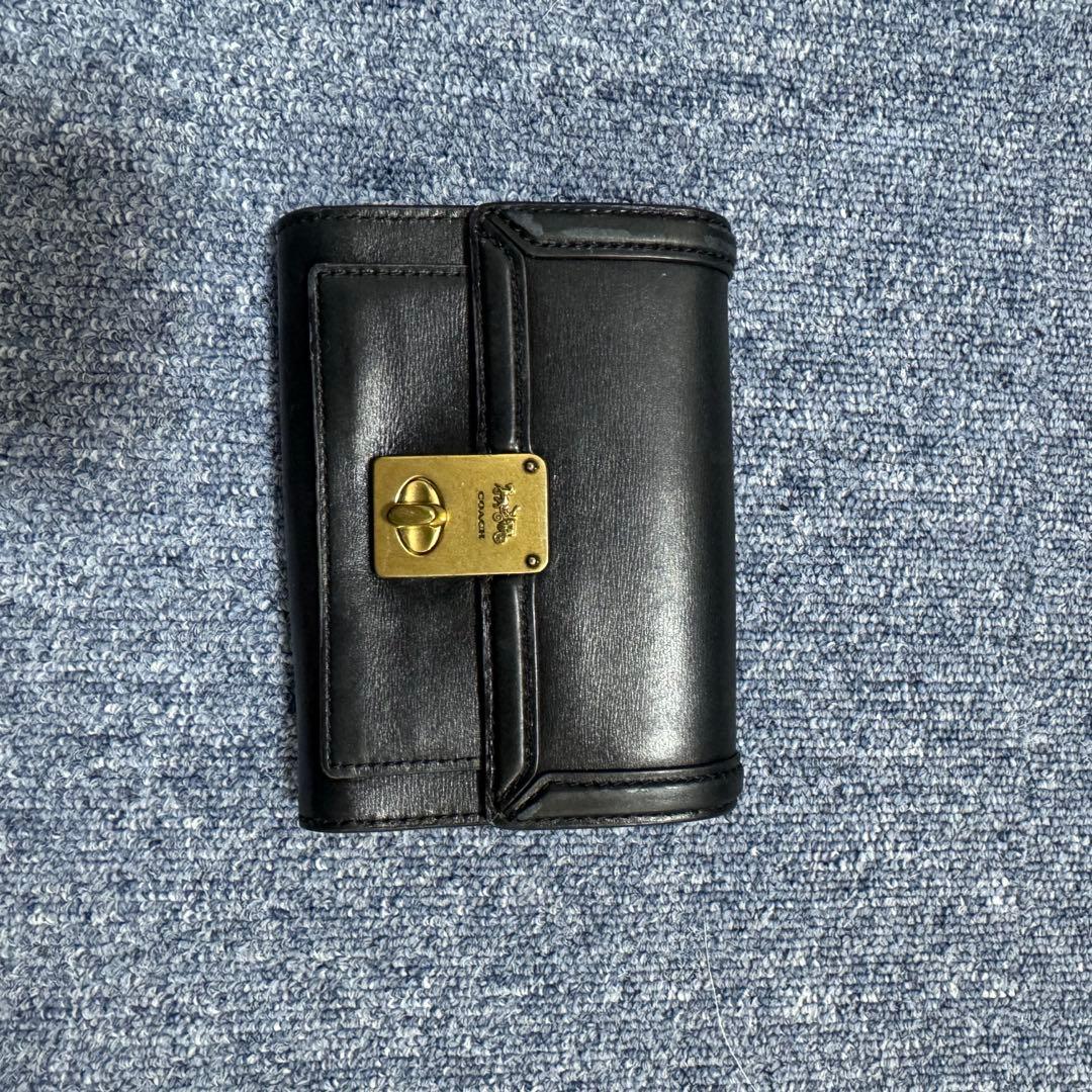 【本日限定価格】COACH ハットン 二つ折り財布 レザー オールドコーチ