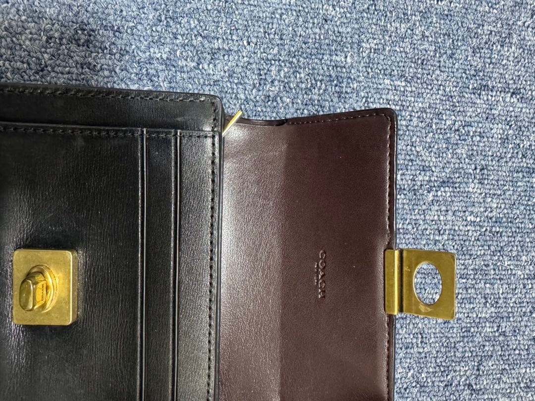 【本日限定価格】COACH ハットン 二つ折り財布 レザー オールドコーチ