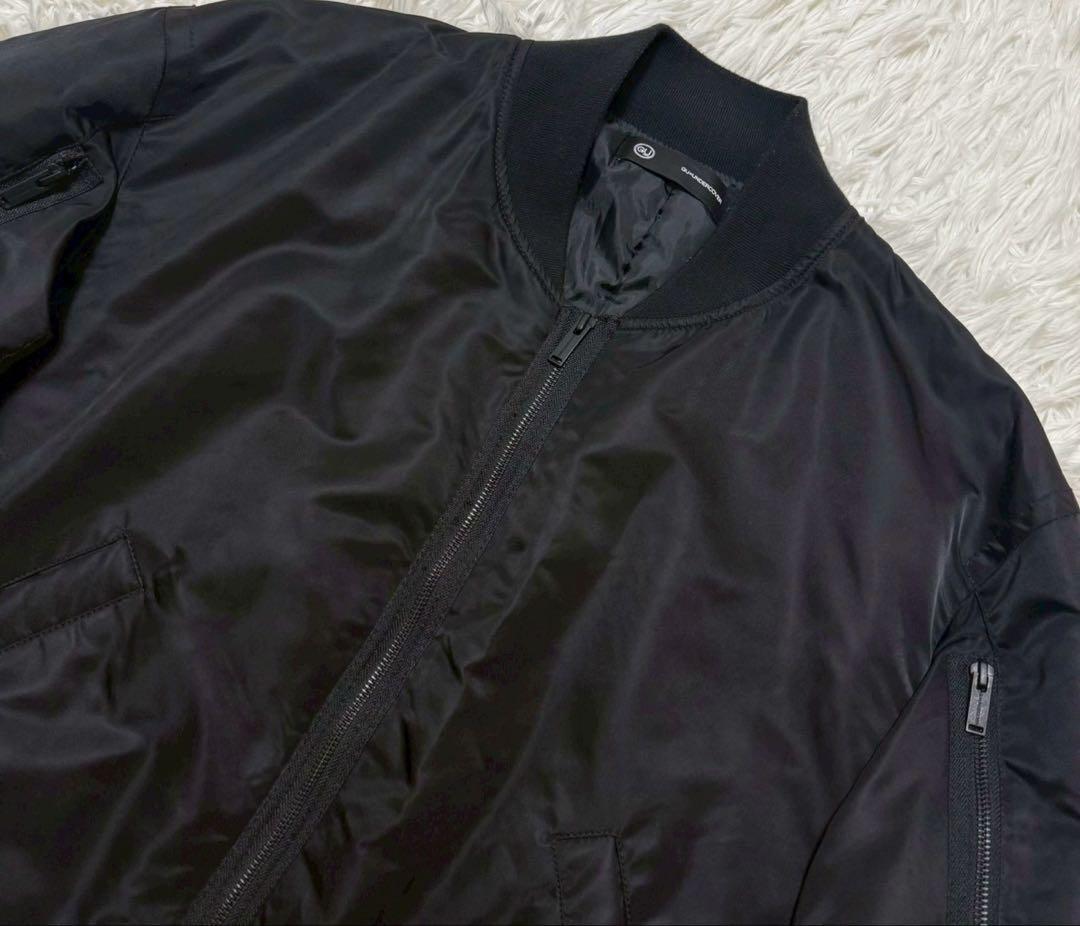 【完売品】GU×UNDERCOVER コラボ　MA-1 洗える　Lサイズ　黒