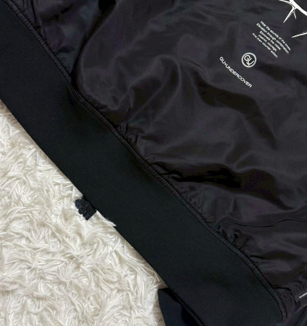 【完売品】GU×UNDERCOVER コラボ　MA-1 洗える　Lサイズ　黒