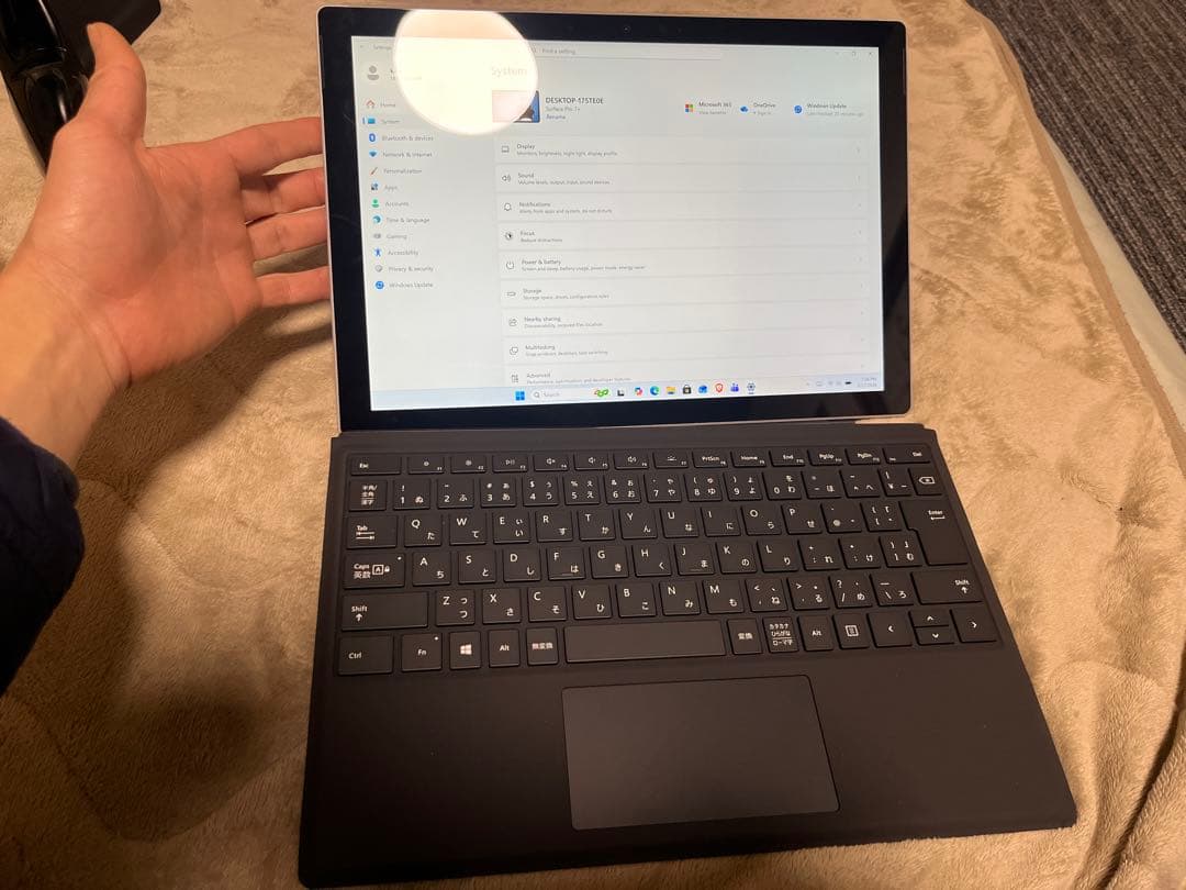 Windowsタブレット本体 Microsoft Surface Pro7+ core i5 1135g7