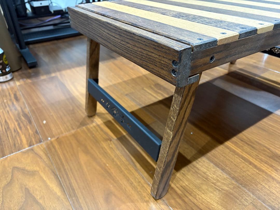 翠 kimicamp ゼブラテーブル 美品