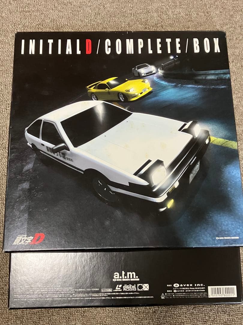 頭文字D COMPLETE LD BOX レア　avex 7ディスク　特典映像