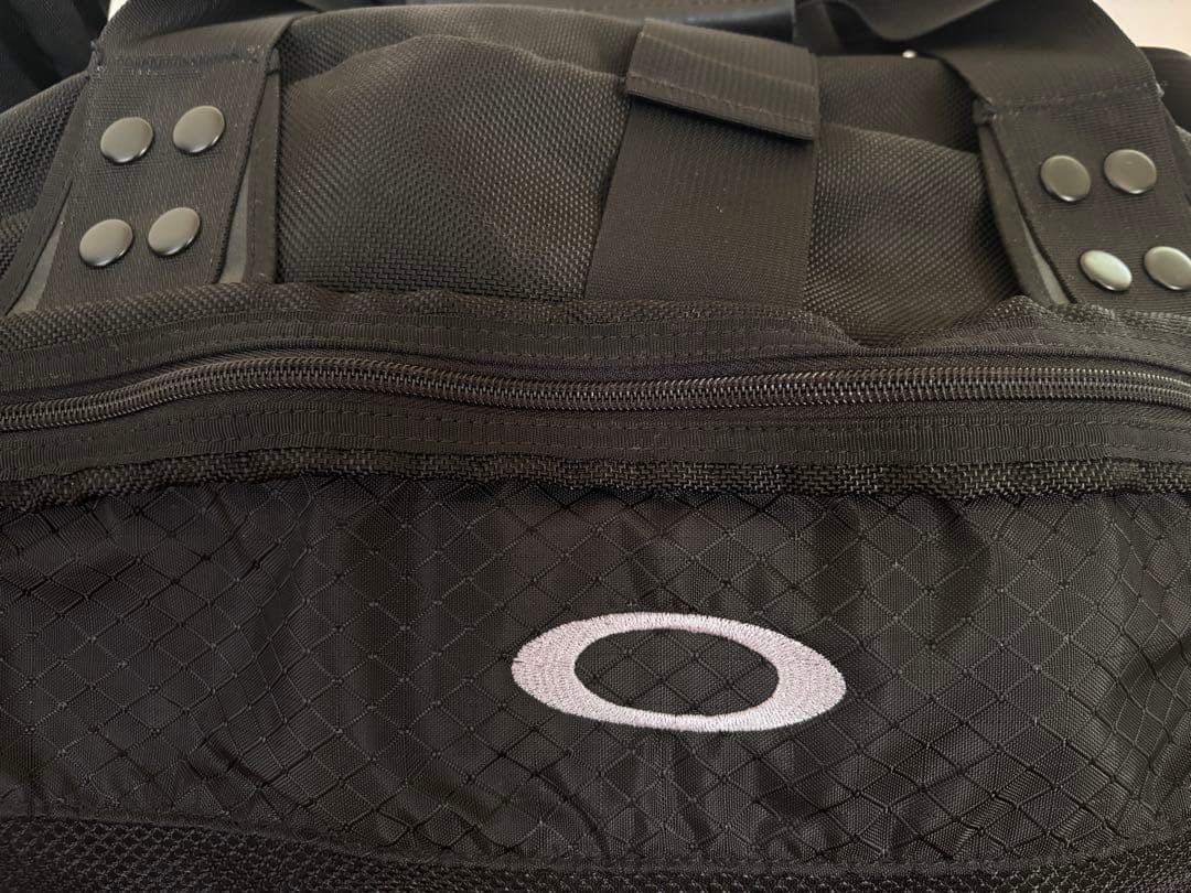 希少❗️Oakley オークリー　ブラック ボストンバッグ