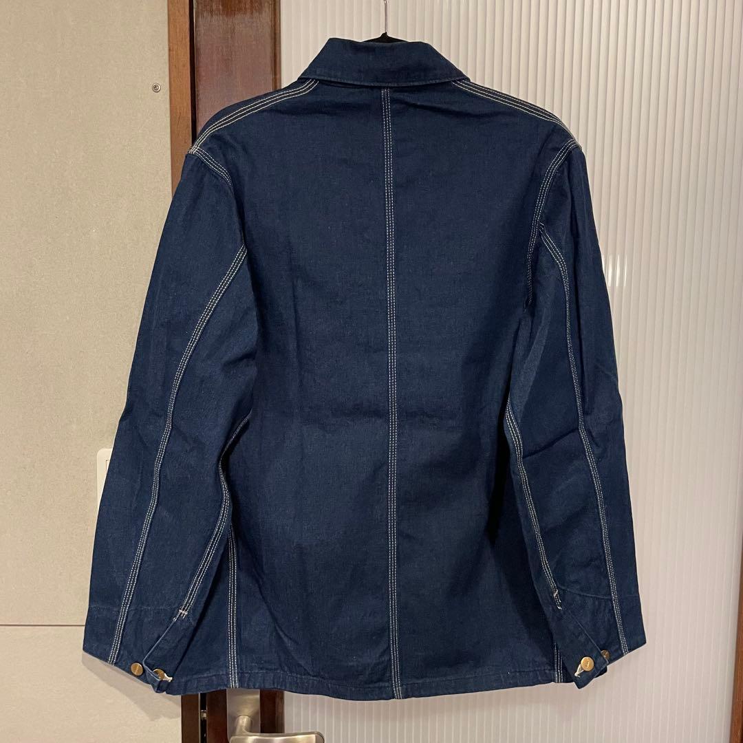 90s USA製 Carhartt カーハート デニム カバーオール サイズ40