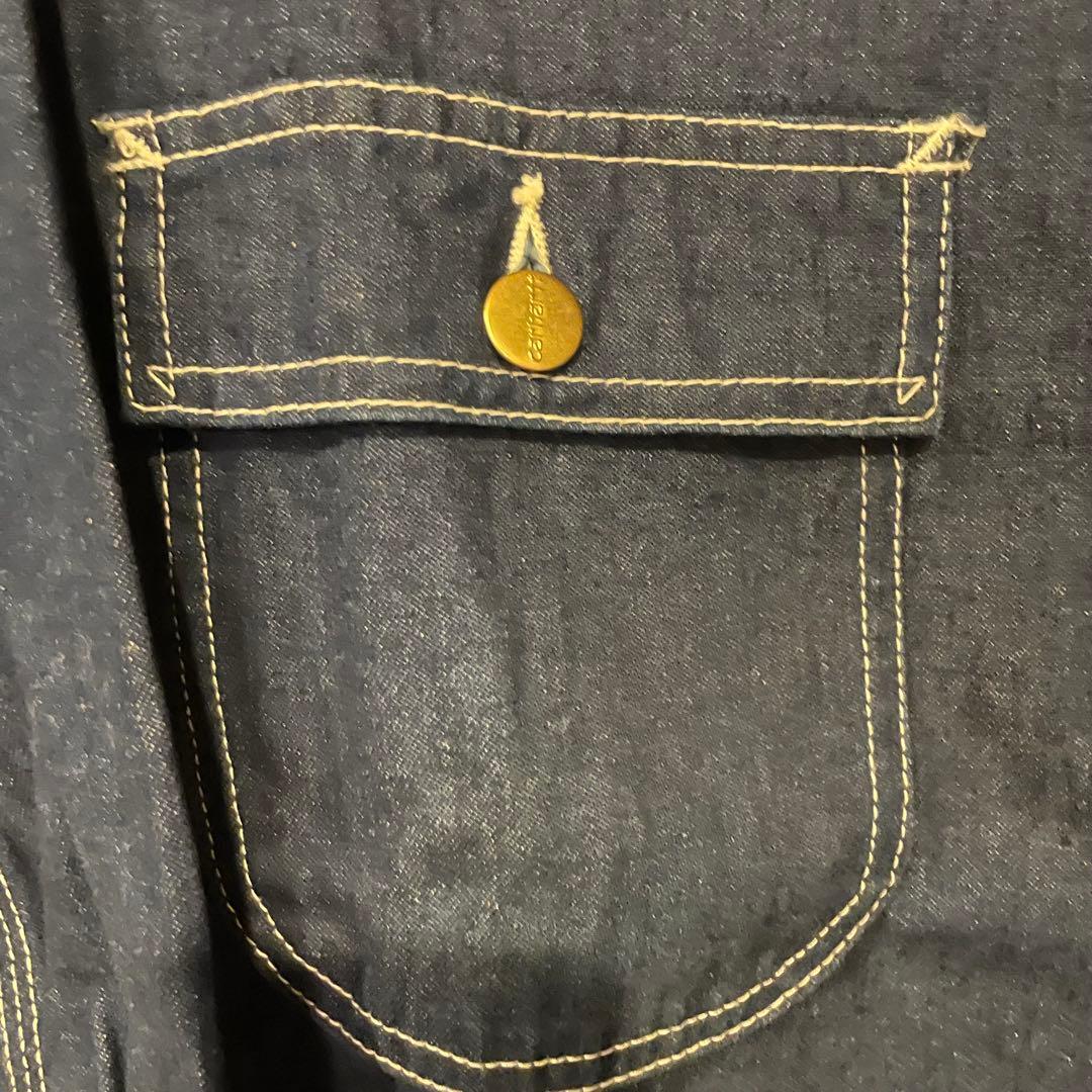 90s USA製 Carhartt カーハート デニム カバーオール サイズ40
