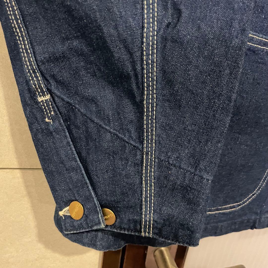 90s USA製 Carhartt カーハート デニム カバーオール サイズ40