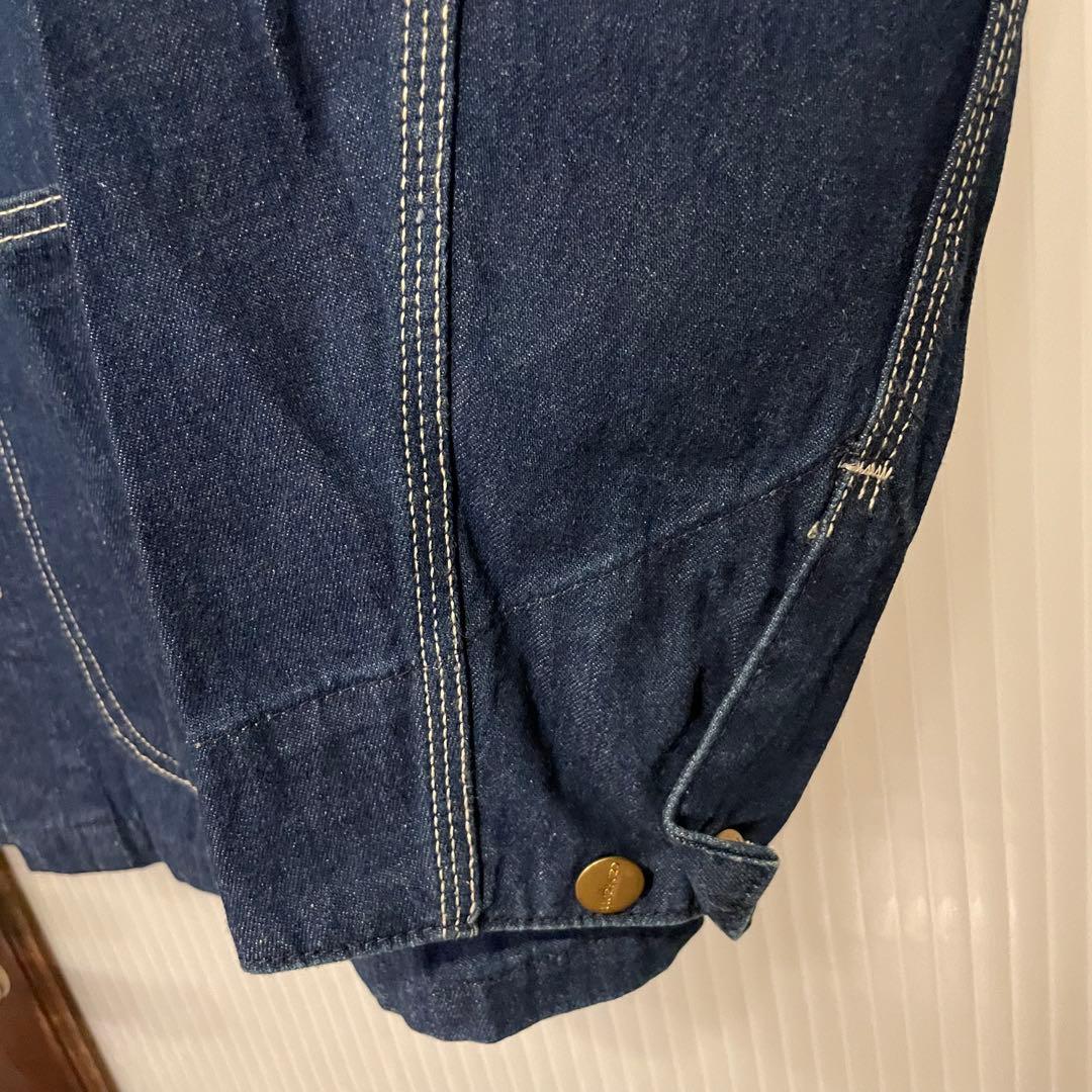 90s USA製 Carhartt カーハート デニム カバーオール サイズ40