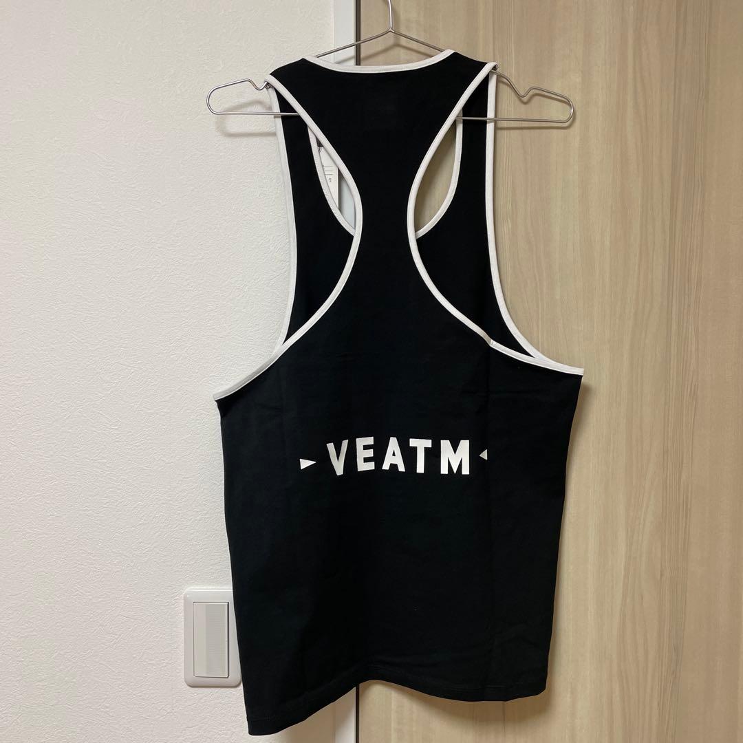 VEATM ブラック タンクトップ S ビートム