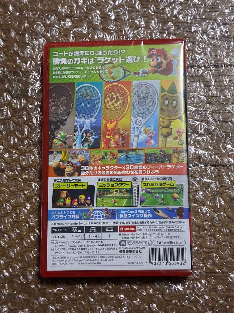 マリオテニス　フィーバー　Nintendo Switch2 新品未開封