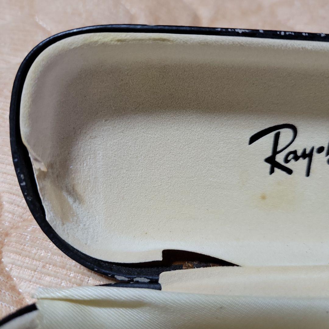 Ray-Ban ブラックオーバルサングラス ケース付き