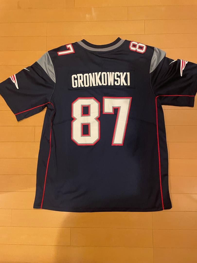 New England Patriots Gronkowski 87 ジャージ