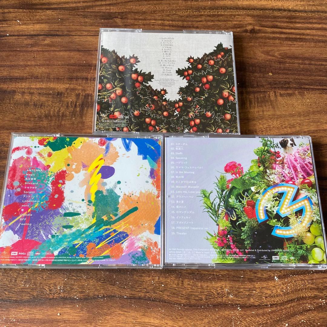 Mrs.GREEN APPLE ３作品CDセット