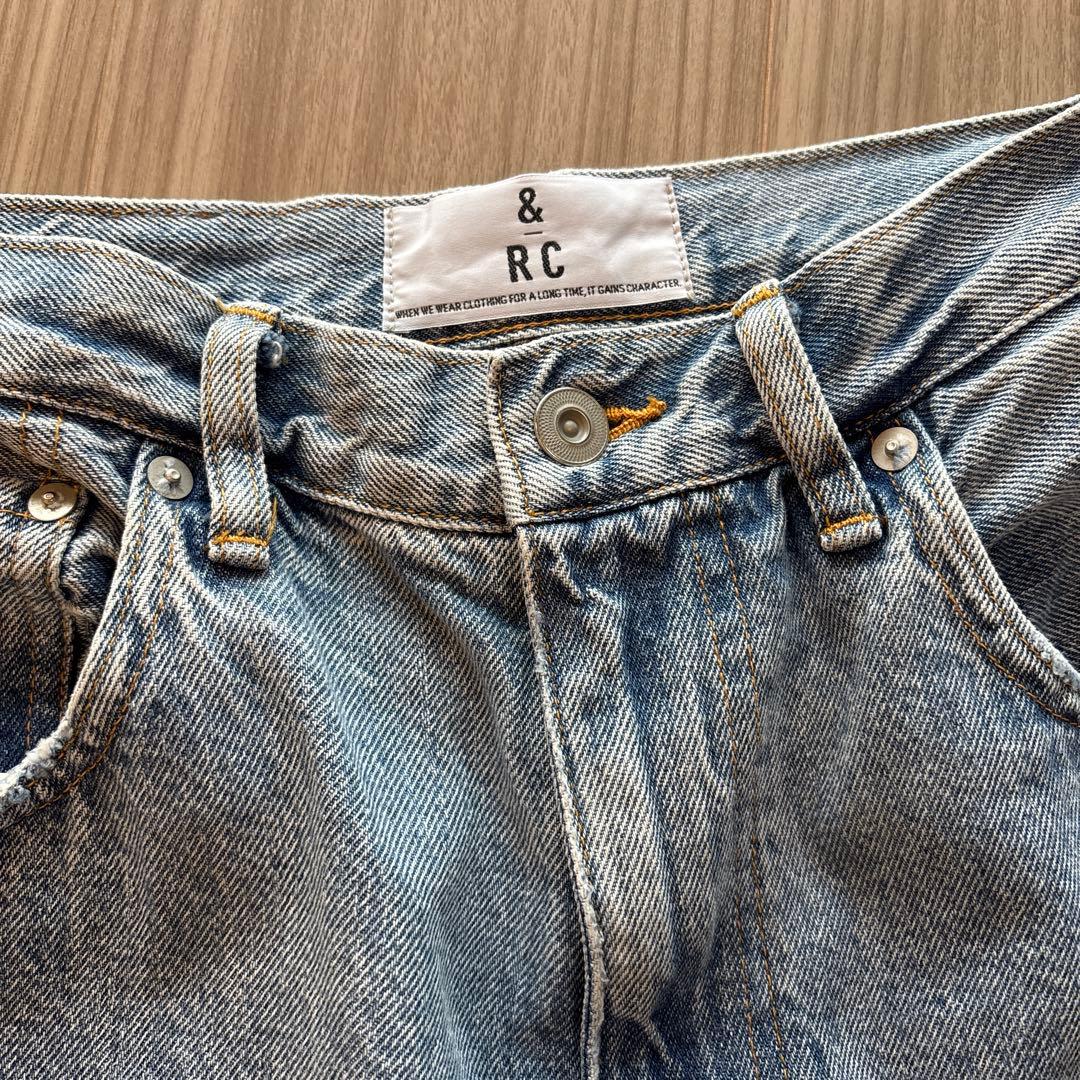 Curensology &RC/カーヴィーデニムパンツ　40size