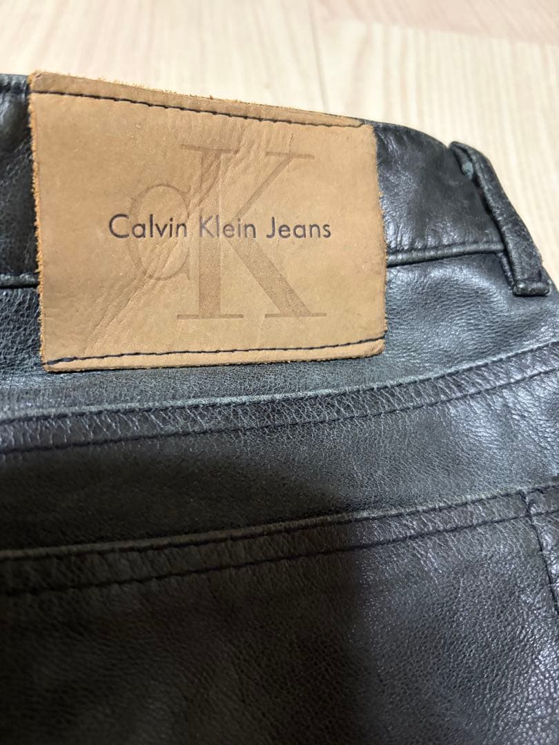   Jeans ブラック レザーパンツ swag yoko