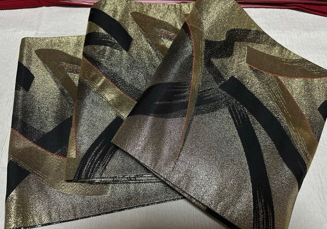 【専用商品】振袖フルセット 豪華絢爛 赤×黒 グラデーション 牡丹 金彩