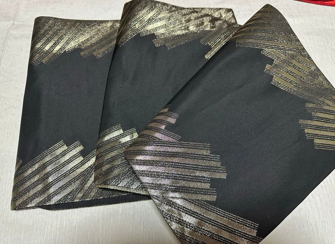 【専用商品】振袖フルセット 豪華絢爛 赤×黒 グラデーション 牡丹 金彩