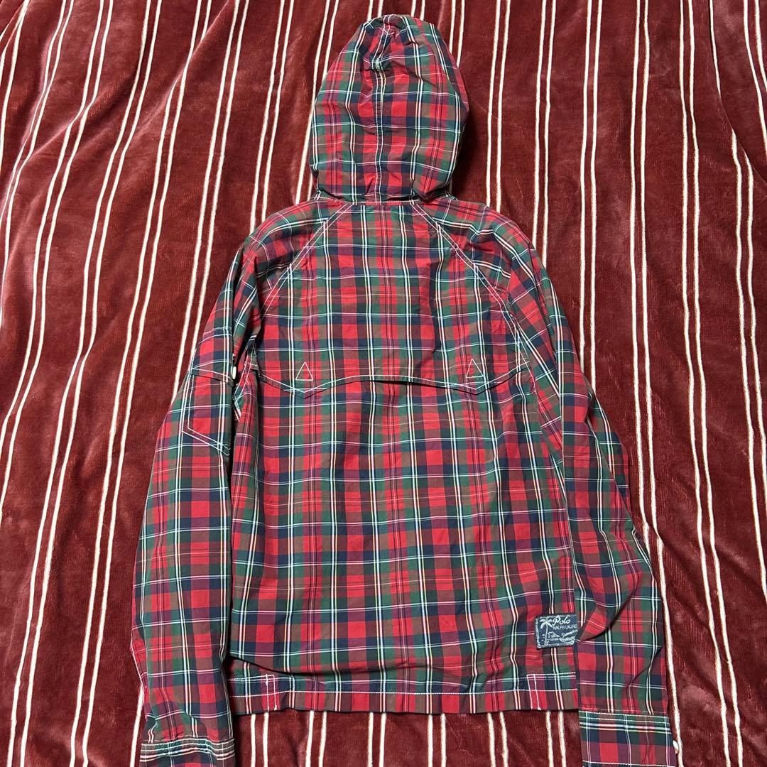 9*9様 Polo Ralph Lauren フード付きチェックジャケット 80