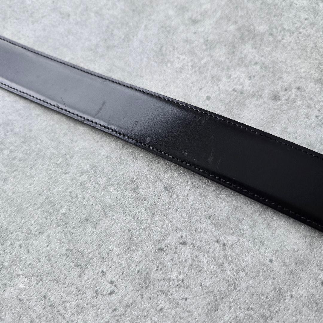 美品 カルティエ タンクアメリカン ベルト シルバー ブラック