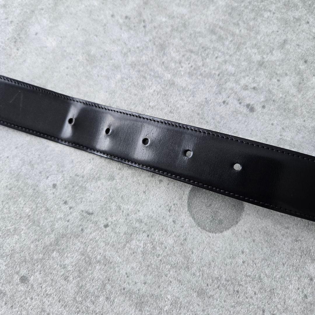 美品 カルティエ タンクアメリカン ベルト シルバー ブラック