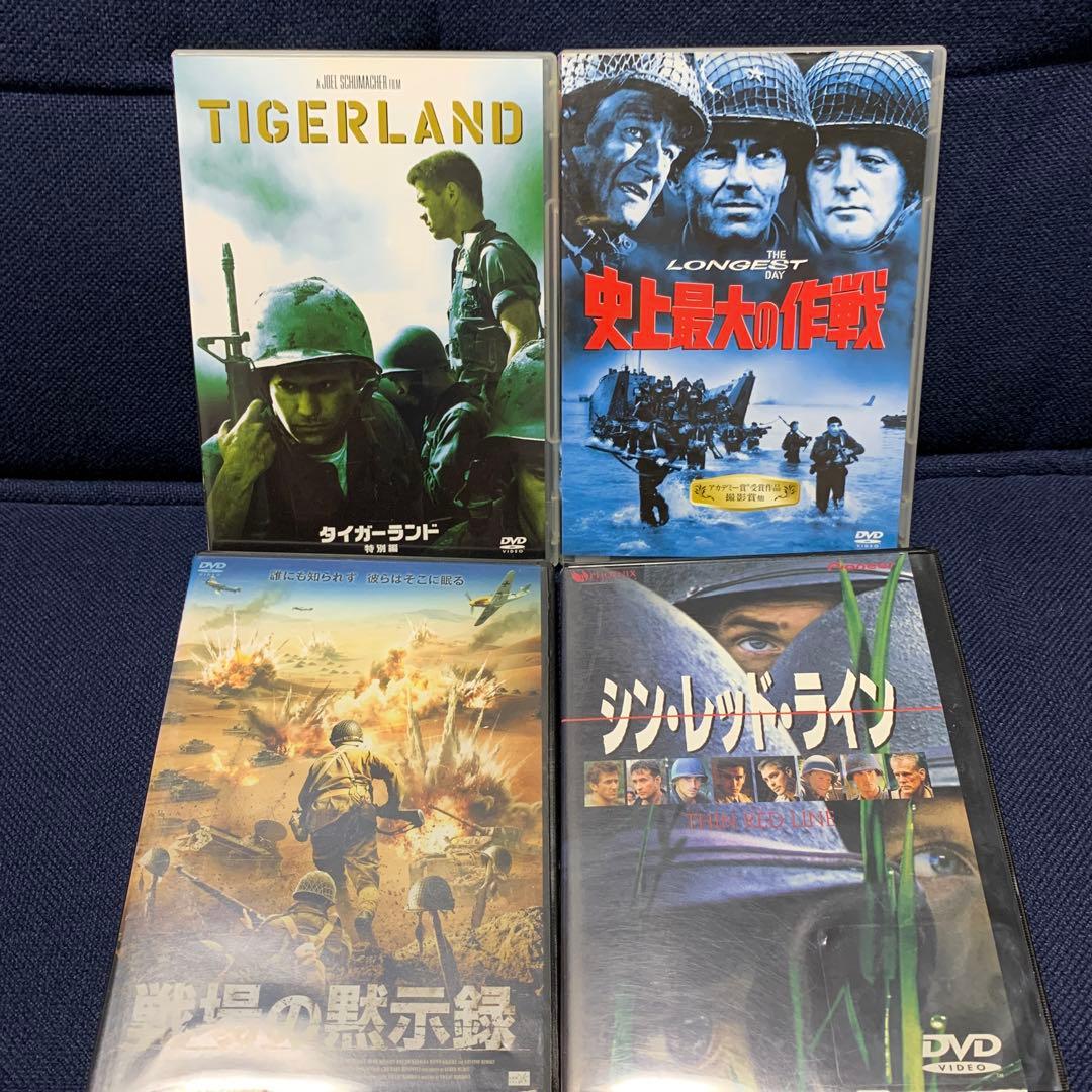 名作戦争映画30点　ハートロッカー、若き勇者たち、プラトーン、ハンバーガーヒル他
