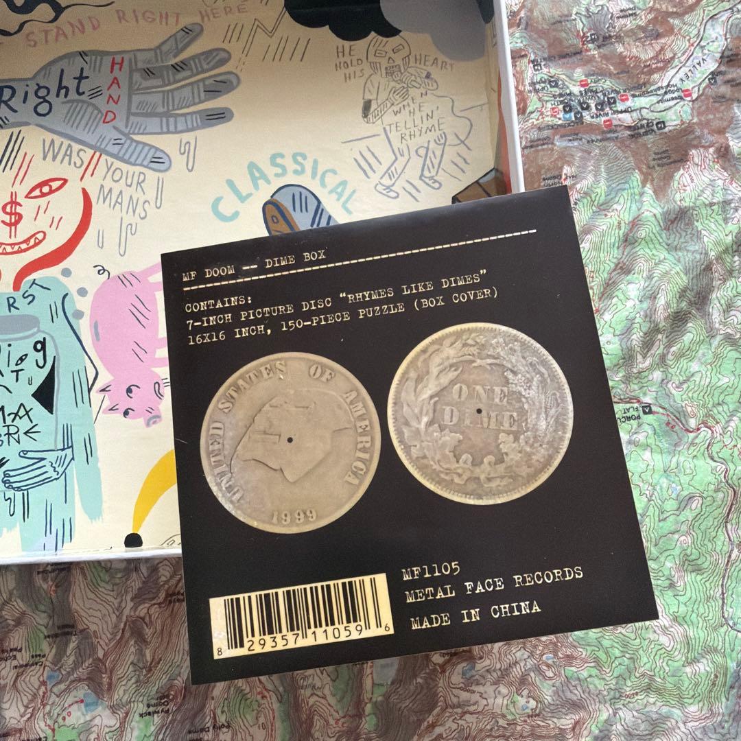 MF DOOM // DIME BOX MF Doom 7inch レコード
