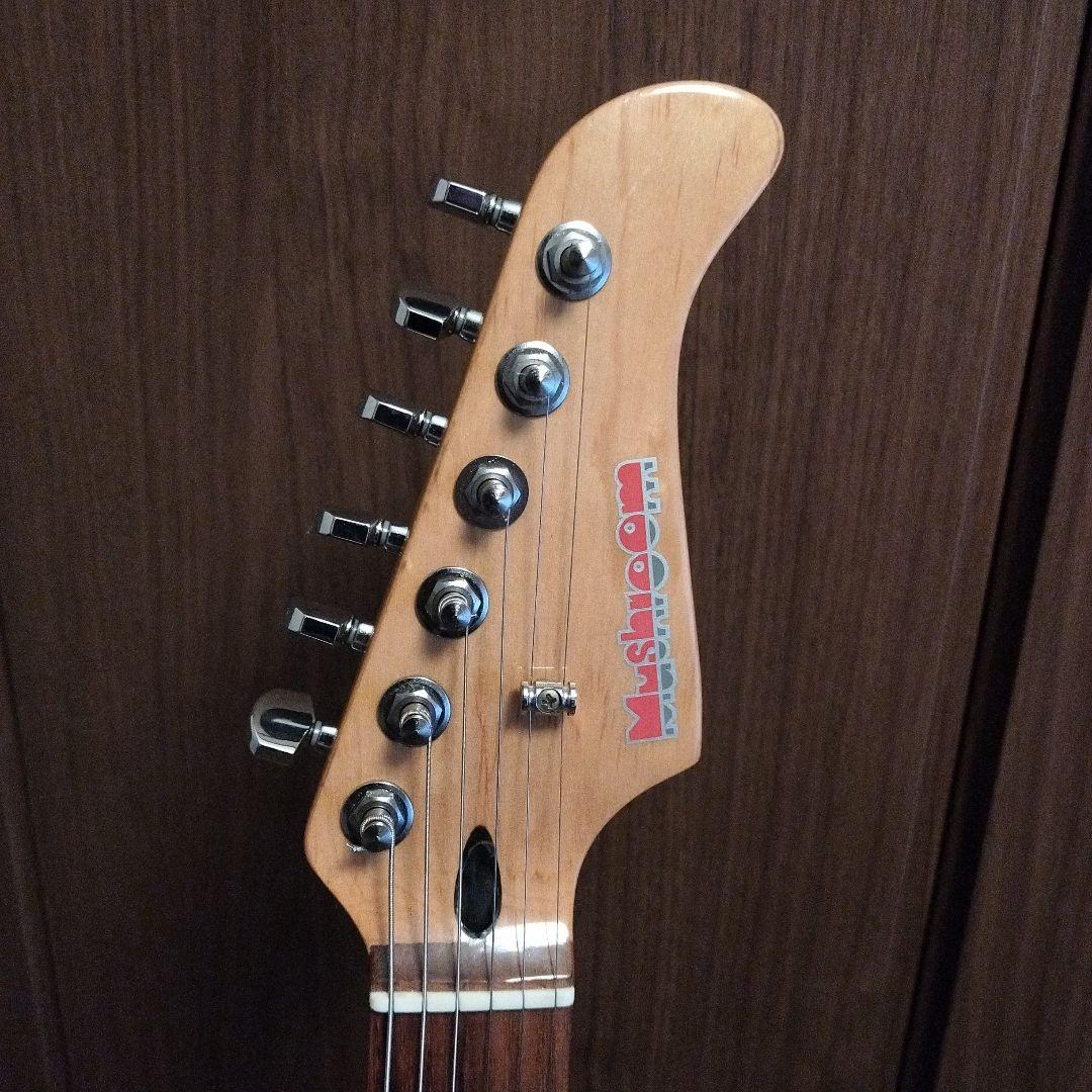 中古エレキギター　mushroom　ストラトキャスター レッド