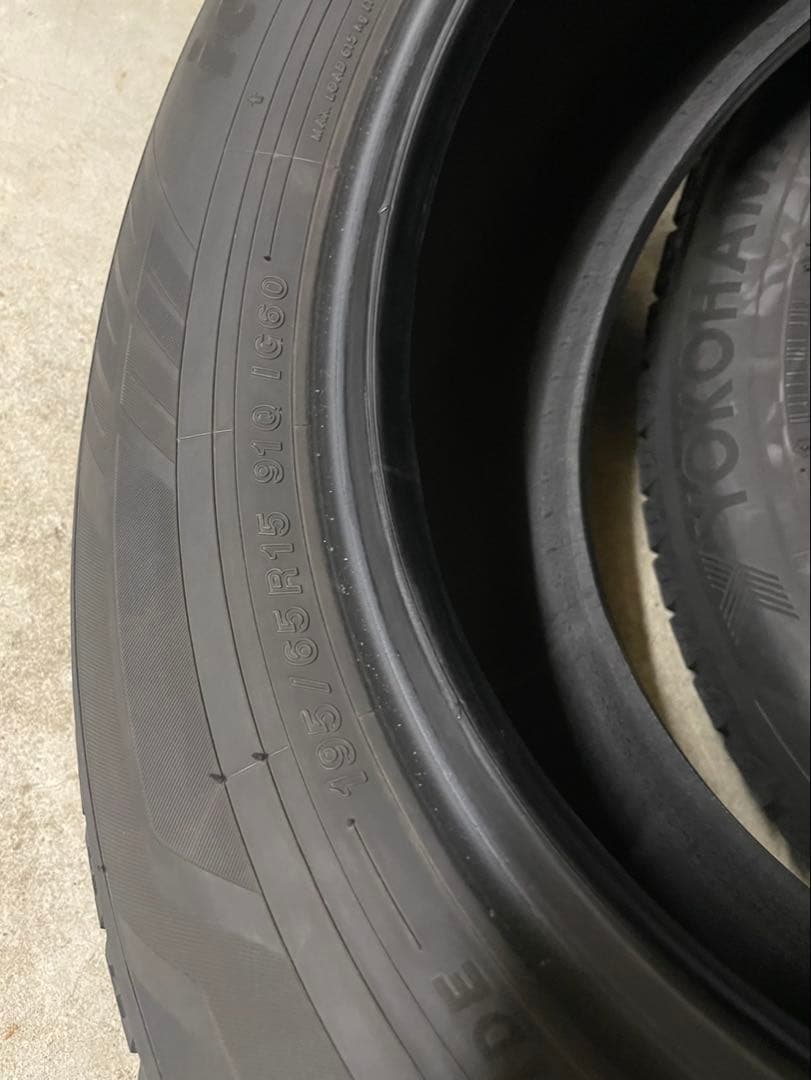 195/65R15 IG60 スタッドレスタイヤ 4本セットYOKOHAMA