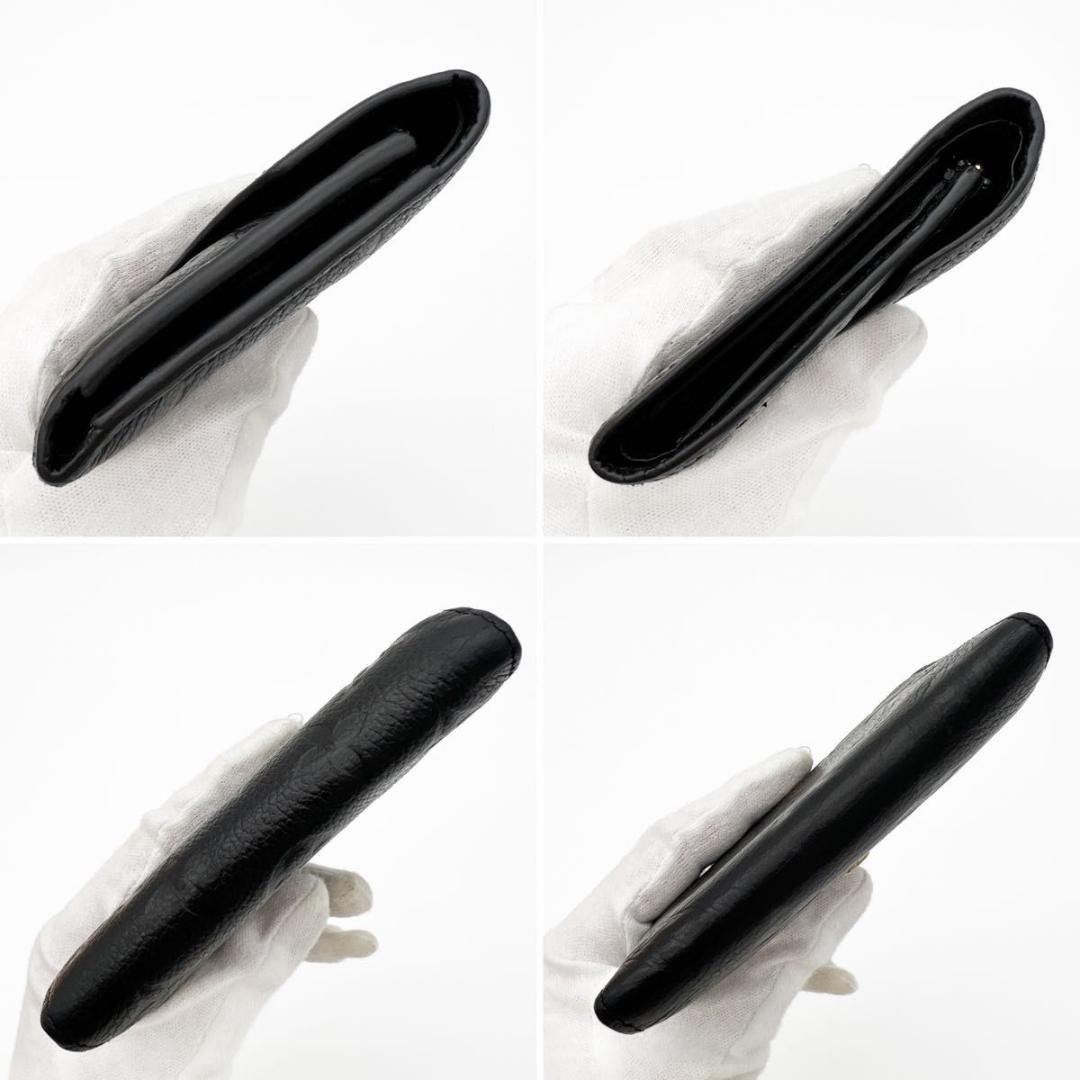 【美品 IC搭載】ヴィトン アンプラント ヴィクトリーヌ コンパクト 財布 黒