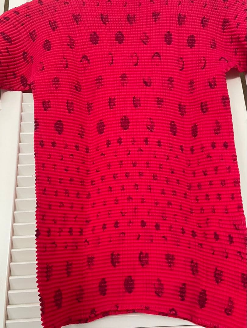 イッセイミヤケ ISSEYMIYAKE プリーツハイネックカットソー半袖